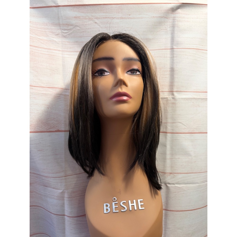 Dark colored wig synthetic